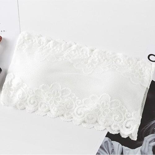 1Pcs Sexy Womens Lace Floral Bralet Bra Bustier Bandeau Crop Top Padded Bra Bralette Strapless Tube Top Lingerie