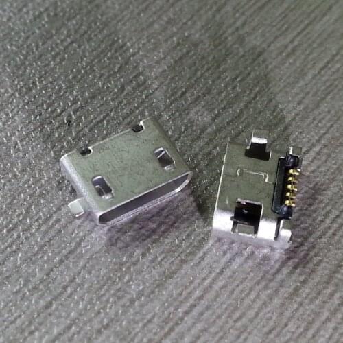 20pcs Micro USB 5pin B Type Female Connector For Mobile Phone Micro USB Jack Connector 5 pin Charging Socket