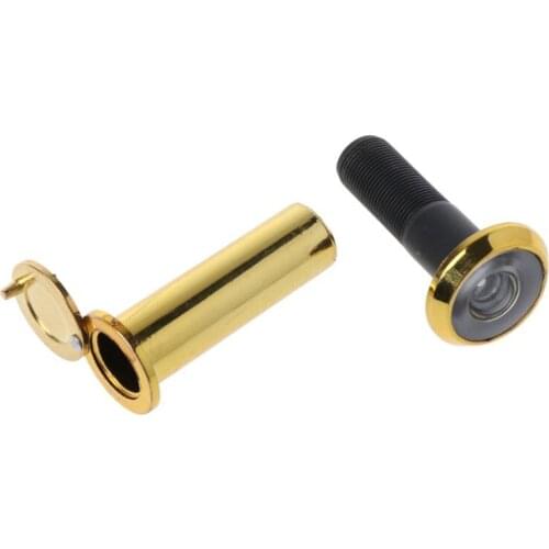 220 Degree Wide Viewing Angle Door Viewer Privacy Cover Security Door Eye Viewer