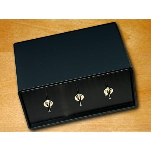 3 Ways Hifi Signal Sources Selector 3(1)-in-1(3)-Out XLR Balance Stereo Audio Switch Switcher Passive Selector Splitter Box