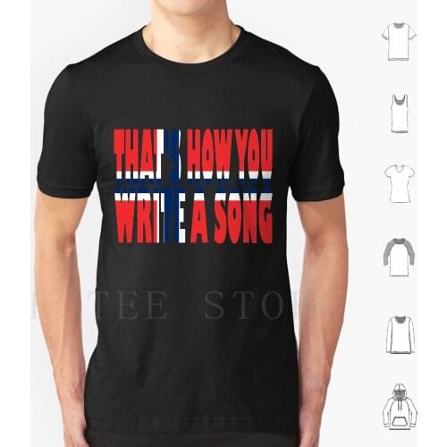 Alexander Rybak-ThatS How You Write A Song-Norway-2018 T Shirt Diy Big Size 100% Cotton Alexander Rybak Thats How You Write A