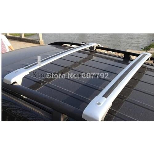 Automobile(2/p) car Roof Racks Horizontal luggage rack luggage rack aluminum alloy lock for Volkswagen Touareg 2013-2016