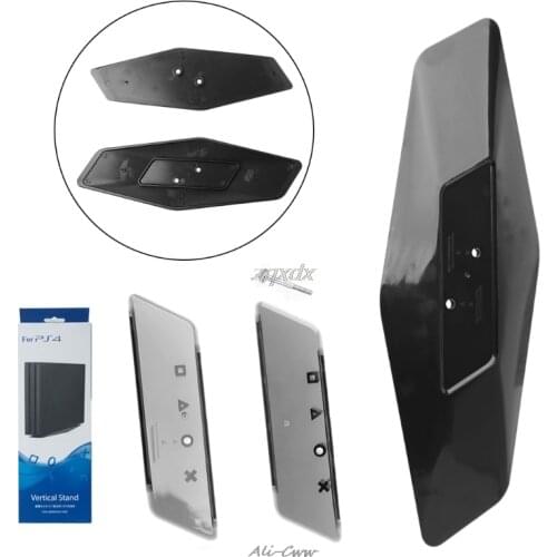Black Vertical Stand Bracket Protective Holder For PlayStation 4 PS4 Pro SLIM