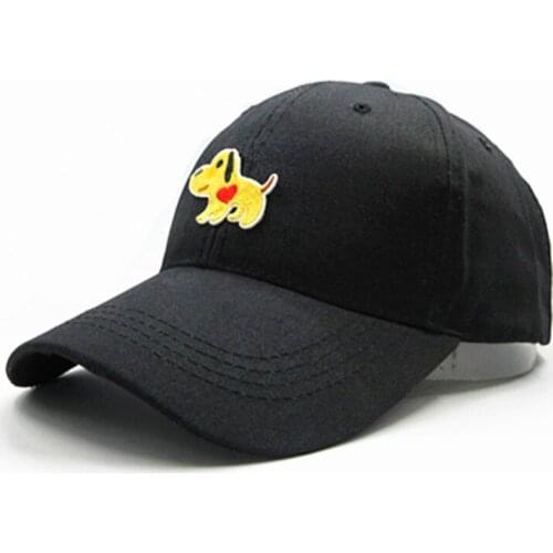 Cartoon dog embroidery cotton Casquette Baseball Cap hip-hop cap Adjustable Snapback Hats for kids men women 240