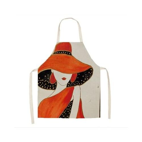 Geometry Kitchen Apron Dress For Men And Women Children Anti-fouling Apron Skirt Dinner Party Cooking Apron Baking Accessories