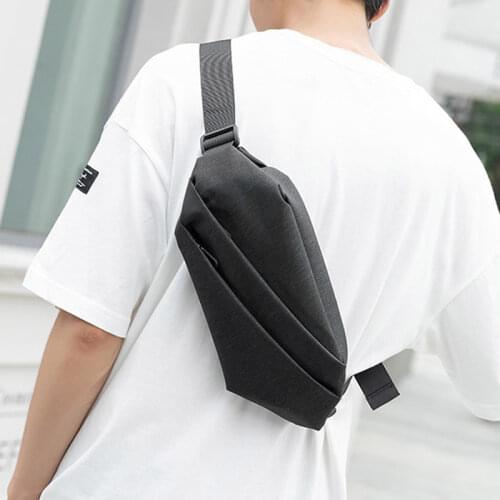 Mens Waist Bag Casual Sport Crossbody Bag Chest Pack Multifunctional Tide Brand Waist Belt Bags Purse Street Hip-hop Waist Pack