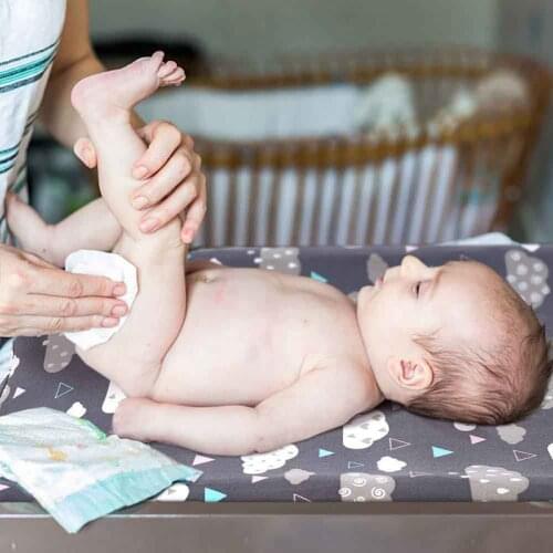 2pcs Baby Changing Pad Cover Stretchy Changing Table Sheet for Baby Boys Girls Diaper Nappies Changing Mats Travel Pad