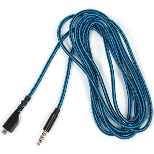 New Replacement Gaming Headphone Cable Audio Cables for Steelseries Arctis 3 5 7 Headphones 2 meters long