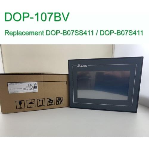 Original Delta DOP-107BV HMI touch screen 7 inch Human Machine Interface Display Replace DOP -B07S411 DOP-B07SS411 B07S410