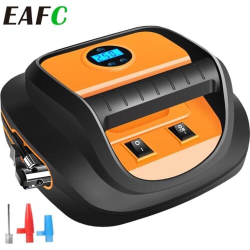 Portable Car Air Pump 12V Automobile Tire Fast Inflator Mini Electric Auto for Car LED Digital Display Air Compressor