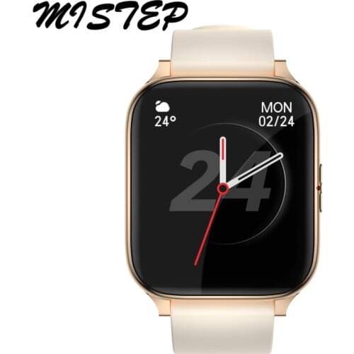 MISTEP Smart Watch Heart Rate Monitoring IP67 Waterproof 1.70 Inch Full Screen Sports Watch Men SmartWatch