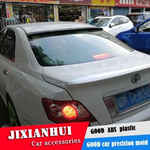 For Mark roof Spoiler 2006-2010 Toyota Mark roof Spoiler ABS plastic Material Car Rear Wing Color Rear Spoiler