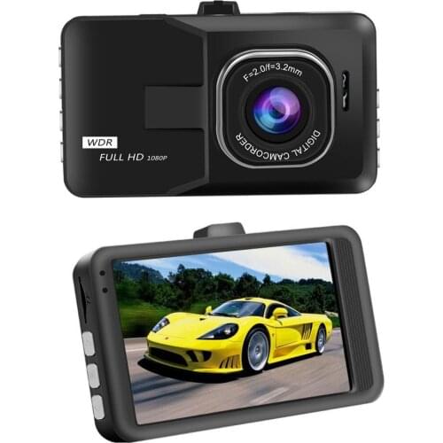 Dashcam DVR Car DVRs Dash Cam Registrar Camera Video Recorder Camcorder 140 Degree Wide Angle Night Vision Digital Camcorder