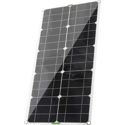 High Efficiency Solar Panel Portable 100W12V5V Mobile Phone QC3.0, Flexible Solar Panel Car Outdoor Emergency Charging