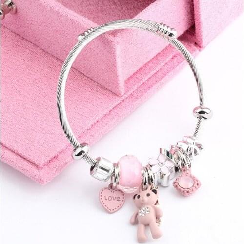 Розовые браслеты ZHENKEROU China At AliExpress