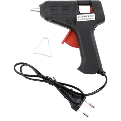 1pc 7-7.5 mm/0.28-0.30inch Vastar Hot Melt Glue Gun with Glue Stick Industrial Mini Guns Thermo Electric Heat Temperature Tool