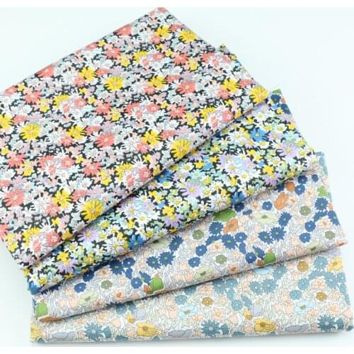 160CM*50CM Small floral cotton fabric sewing baby cloth infant linens kids bedding fabric cushion patchwork fabric tissue