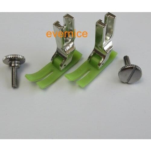 2 Large Non-stick coating Mt18 Feet For Brother Singer Consew Yamata Mitsubishi Tacsew