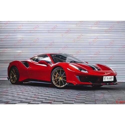 2015-2019 Z-ART Pista body kit for 488 tuning body kit for 488 GTB refit body kit aerodynamic tuning kit for Ferra ri 488