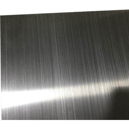 406x570x1mm 1Pcs/Bag 5052 Colorful Brushed Straight Aluminum Metal Sheet Anodized Plate Hairline Home Decoration Finish Custom