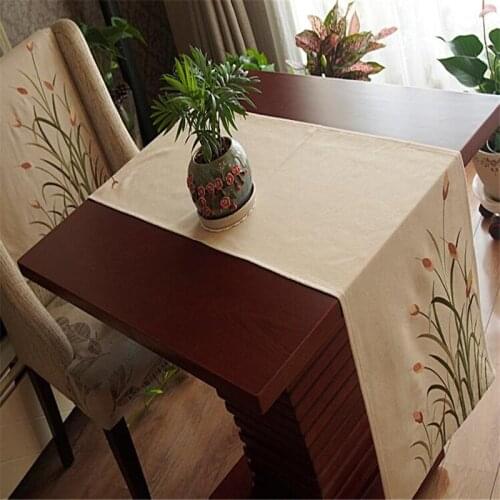 Free Shipping Home Cotton New Tablecloth Table Runner Mat Coffee Tea Pad Place Dining Blanket Gift Wedding Cover Antependium