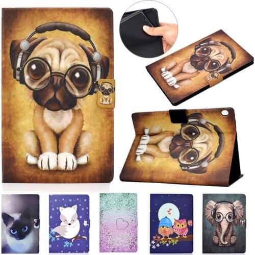 Tablet Case For Lenovo Tab M10 10.1 m 10 X605 TB-X605F Cover Protect Funda Cartoon Animal Case For Lenovo Tab M10 TB-X505F Capa
