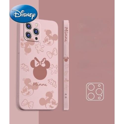 Disney Phone Case for IPhone 6S/7/8P/X/XR/XS/XSMAX/11/12Pro Mickey Minnie Case Cover