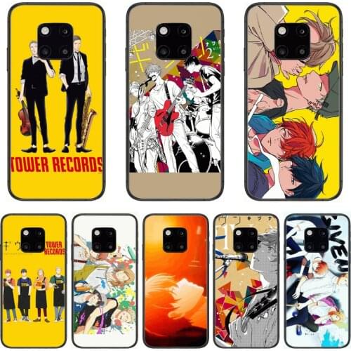 Japanese anime Phone Case For Huawei mate 30 10 20 40 Lite Smart Z Pro Black Etui 3D Coque Painting Hoesjes case