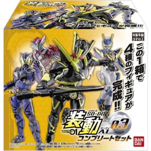 Bandai Geunine Gacha Kamen Rider Zero-One Shining Hopper Lightning Hornet Zero One Action Figure Model Toys