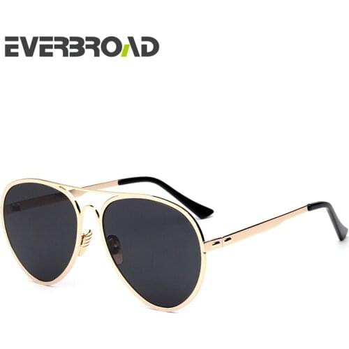Elegant Round Metal fashion Sunglasses Classic Style Unisex Retro Metal Women Sun Glasses driver EV2786