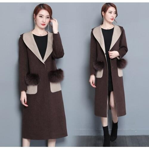 HiguraKago Women's Wool Coats