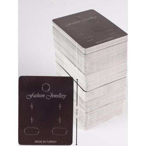 Klıpsli 3 Hole Earring Card