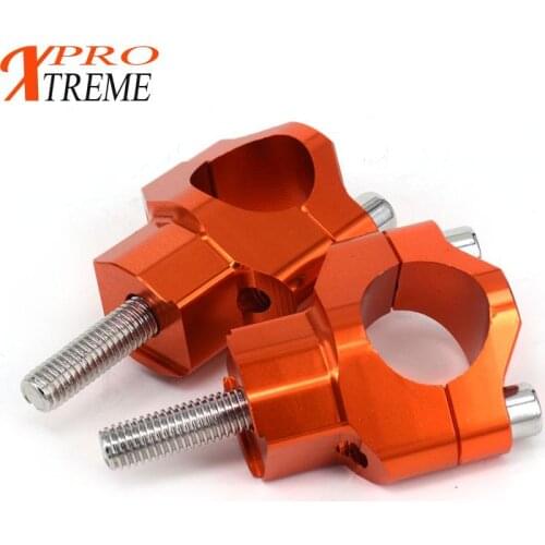 Motorcycle 1 1/8" 28mm Handlebar Clamp Risers Bar Mount Clamp For KTM SX SX-F EXC XC-W XCF-W EXC-F 125-530 2000-2016
