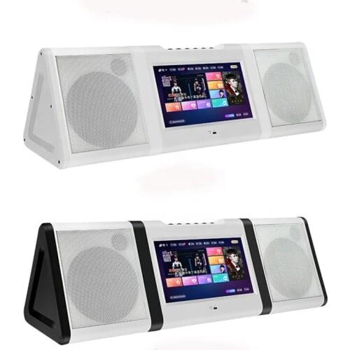 10.1" inch Touch Android wifi screen multi-function Karaoke dancing Video speaker trolley support dj trolley speaker