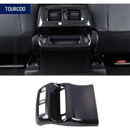 Car Rear Vent Outlet Frame Cover Anti-Kick Cover Sticker for Nissan Terra 2018 Car Modification Accessories