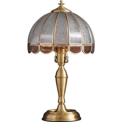 New Modern Creative Decorative Simple Table Lamp Bedroom Study Bedside Lamp American Light Luxury Table Lamp