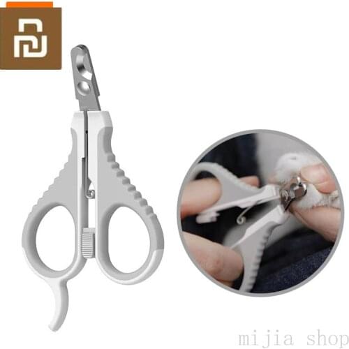 Pawbby Pet Nail Clippers Stainless Steel Grooming Dog cat Nail Clippers Oblique Cats Nail Scissors With Lock For Pet Care