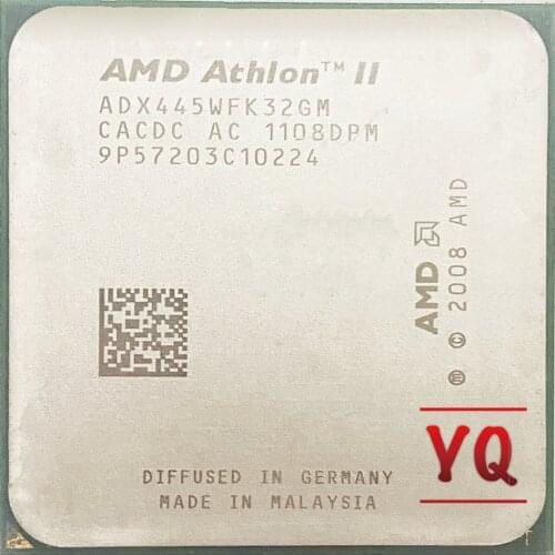 CPU AMD Athlon II X3 445 3.1 GHz Triple-Core Socket AM2+ AM3 Desktop CPU Processor ADX445WFK32GM