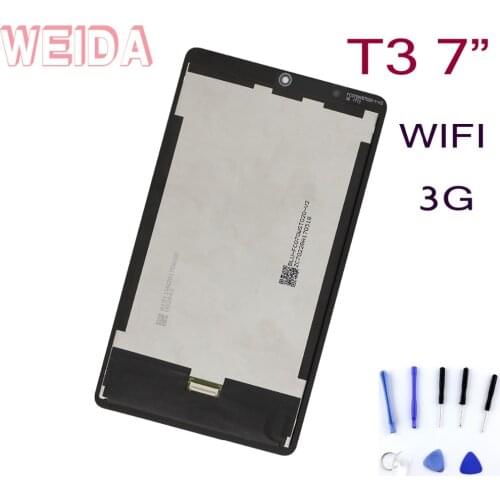 WEIDA LCD Replacment 7" For Huawei MediaPad T3 7.0 3G / WIFI LCD Display Touch Screen Assembly BG2-W09 BG2-U01 BG2-U03
