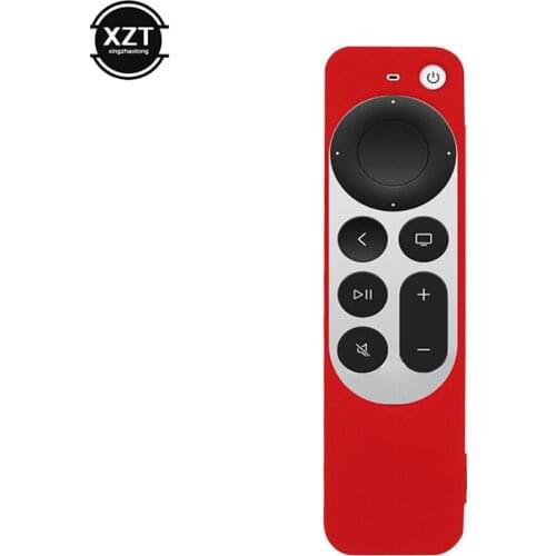 2021 New Style Remote Control Protective Sleeve For Apple TV 4K Remote Control Protective Case Silica Shockproof Non-Slip Sleeve