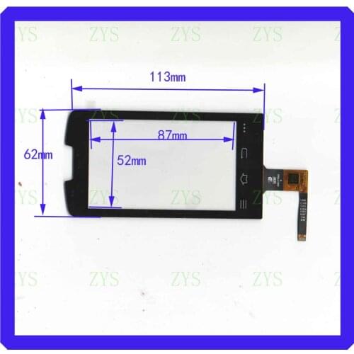 ZhiYuSun 5PCS/LOT Freeshipping GNC1176A2 4.3inch Capacitive screen For GPS CAR 113mm*62mm Touchsensor glass 113*62