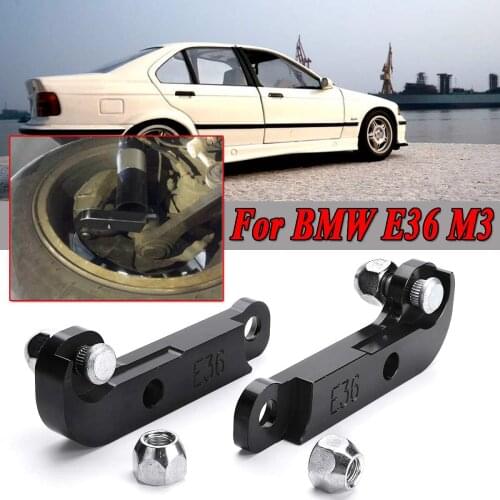 1 Pair E36 Adapter Tire Increasing Turn Angles About 25%-30% Drift Lock Kit For BMW E36 M3 06CSF005ARD Black/Silver/Red/Blue