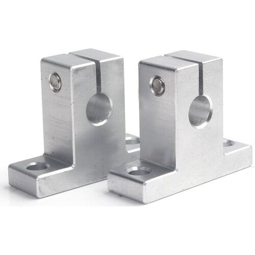 20pcs/lot Free Shipping SK12 12mm linear bearing rail shaft support XYZ Table CNC Router SH12A