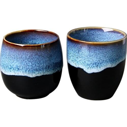 Large Ceramic Tea Cup Kung Fu Tea Set Cup Teaware Personal Single Cup Household Water Cup Master Cup Porcelain Teacup