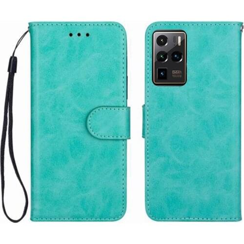For ZTE Nubia Z30 Pro 6.67" 2021 Z30Pro Wallet Case High Quality Flip Leather Protective Phone Support Cover