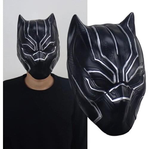 Black Cosplay Mask Cosplay Hero Latex Animal Masks Halloween Party Costume Props Anime Mask The Film