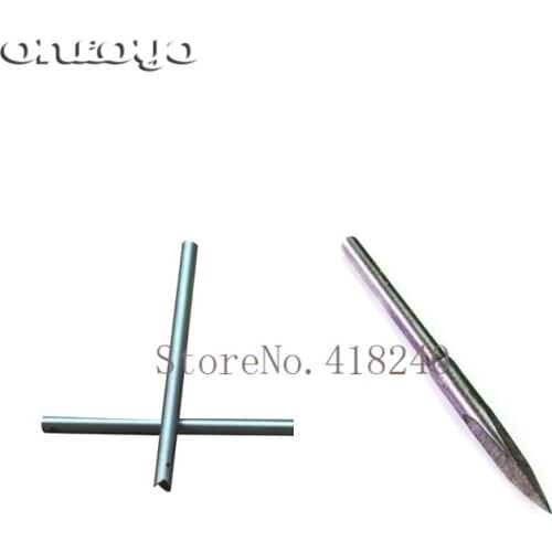 FOR Computer Embroidery Machine Parts Carving Needle Slitting Embroidery Carving Hole Type V Triangle Hole Font