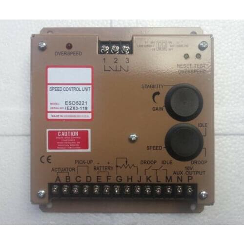 CE ESD5221 Electronic Engine Speed Controller Governor Generator