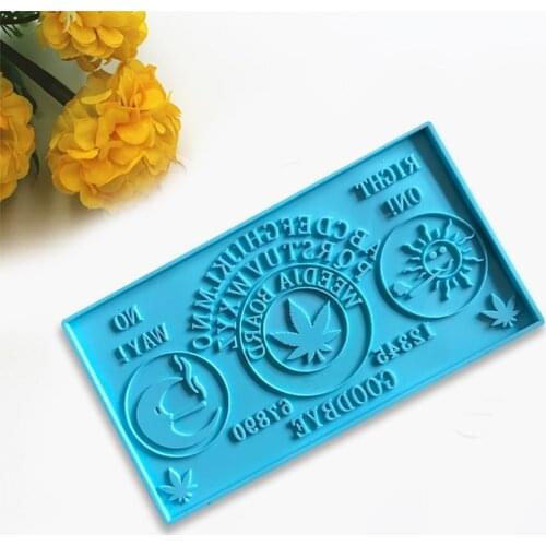 Epoxy Resin Mold Coaster Cup Mat Casting Silicone Mould DIY Crafts Making Tool