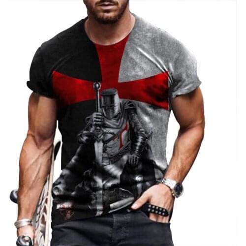 2021 Summer American Flag Print Mens Casual Fashion T-shirt Round Neck Loose Oversize Muscle Streetwear Clothing Mans Tshirt